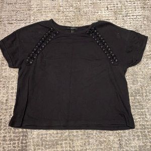 Lightly worn Basic black tee